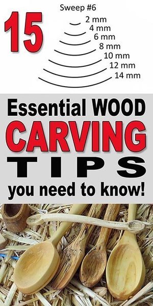 Wood Carving tips and techniques.  Learn basic and beginner tips and tricks on how to carve wood using hand and power tools, gouges, knives, and whittling.